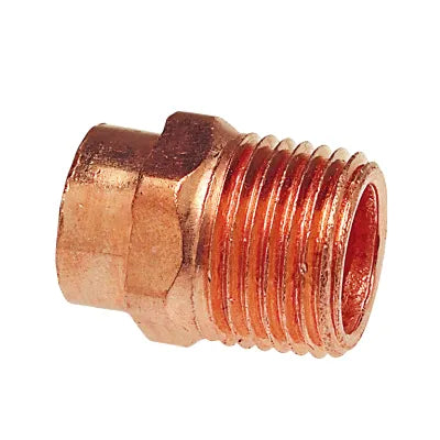 Copper Male Adapter - 1 1/8 in. X 1 1/2 in.
