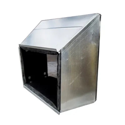 Gas Furnace to Horizontal Slab Coil Transition - 13.5Tx19.5W TO 21.25Tx26-5/8W x 12 in. Wide