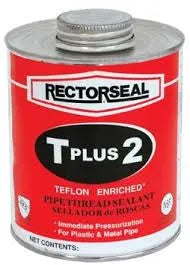T Plus is a non-hardening thread sealant containing PTFE plus synthetic fibers - 1/4 Pint
