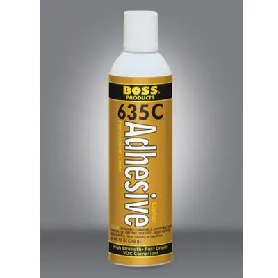 Professional Grade Spray On Adhesive - 12 oz Can