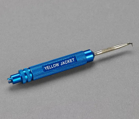 Hose Gasket Remover Tool - Sharp & angled pick is long enough to pull the gasket from deep inside the hose