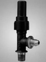 Shut-Off Valve - Forged Steel: 1/2 in. MPT X 1/2 in. FPT