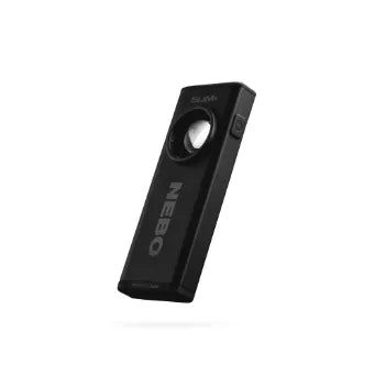 Slim Rechargeable Flashlight - Color: Black