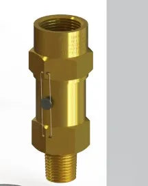 1/2X3/4 Pressure Relief Valve - Certified Pressure Range 200-500 PSI