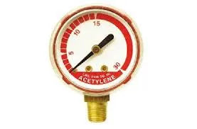 Acetylene Regulator Gauge - 1 1/2 in.