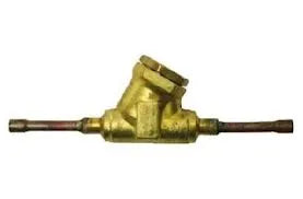 Spring Loaded Refrigeration Check Valve - 3/8 in. OD Sweat Connections with tube extensions