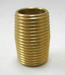 Brass Pipe Nipple - 1/8 in. x Close