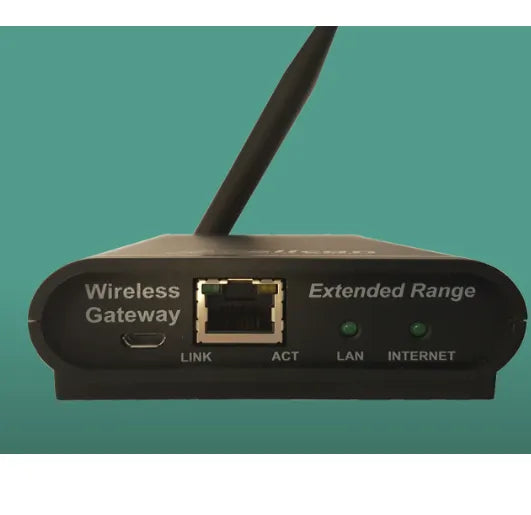 Wireless Extended Range Gateway - A single GW400 can communicate with up to 2000 Pelican thermostats and accessories