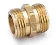 Brass Hose Fitting - 3/4 in. Male Hose X 3/4 in. Male Hose