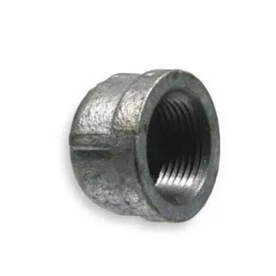 1 1/4 Galvanized Pipe Cap - 0.46 Lbs