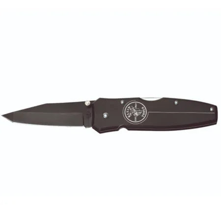 Black Tanto Lockback Knife W/ 2 1/5 in. Blade - .25 Lbs