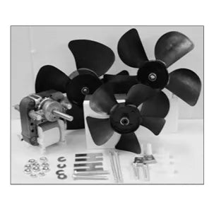 Reversible Evaporative Fan Motor Kit - Includes-Reversible Motor CW or CCW 3000 RPM. 1/100 HP