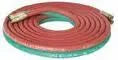 Twin Actyelene Oxygen Welding Hose - 12.5 FT