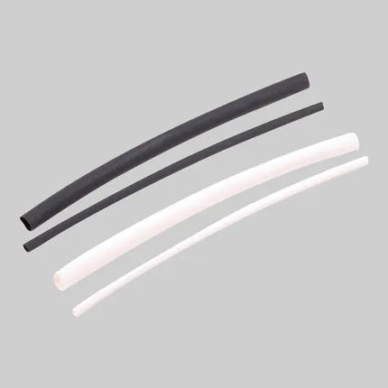 Electrical Wire Heat Shrink Covering - Black & white