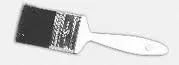 Black Bristle Varnish Brush - 2