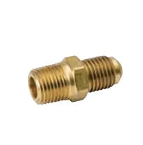 Brass Half Union Connector - 3/4 in. Flare X 1/2 in. NPTFE