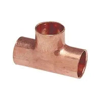 Copper Reducing Tee - 1-5/8 X 1-3/8 X 7/8