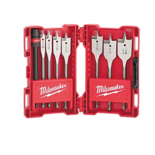 MILWAUKEE - 8PC FLAT BIT SET