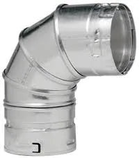 Double Wall Vent Pipe - 4 in. 90 Degree Ell