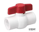 3/4 in. Ball Valve PVC 107-134 - 0.3 Lbs