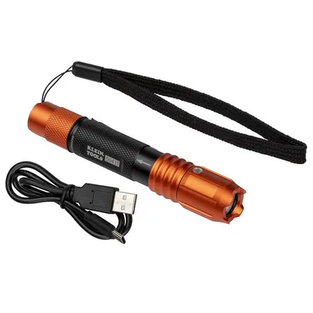 Rechargeable Waterproof LED Pocket Light with Lanyard - .9 Lbs