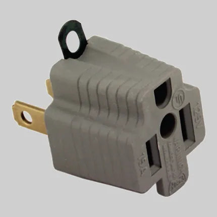 Ground Plug Adapter - Rating 15A