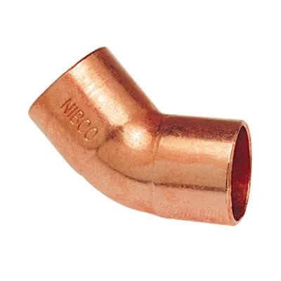 Copper 45 Deg Ell - 2 5/8 in.