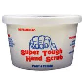 Super tough hand scrub - designed to remove the toughest stains