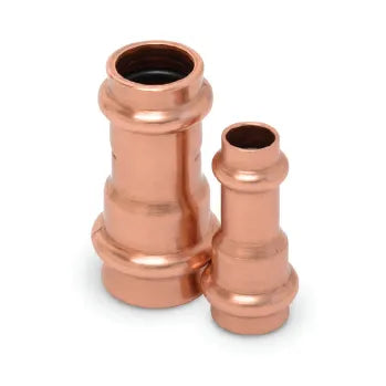 ZoomLock Crimp To Connect Refrigerant Fitting - 1-1/8' To 7/8' Reducer