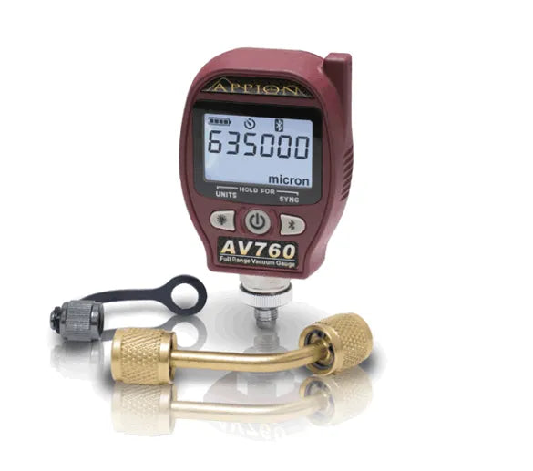 Digital Wireless Vacuum Gauge - Accurately Measure from Atmosphere Down to 1 Micron