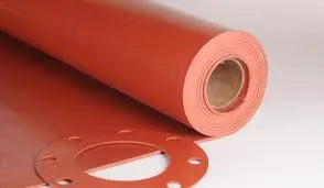 Red Rubber Gasket Material - 1/16 in. Thick