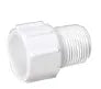 1 1/4 Male Adapter PVC Slip X MPT - 0.1145 Lbs