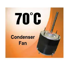 Direct Drive Condenser Fan Motor - Diameter: 5-5/8 in.