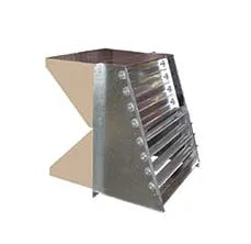 54W55 Standard Economizer - Barometric Relief Dampers and Exhaust Hood