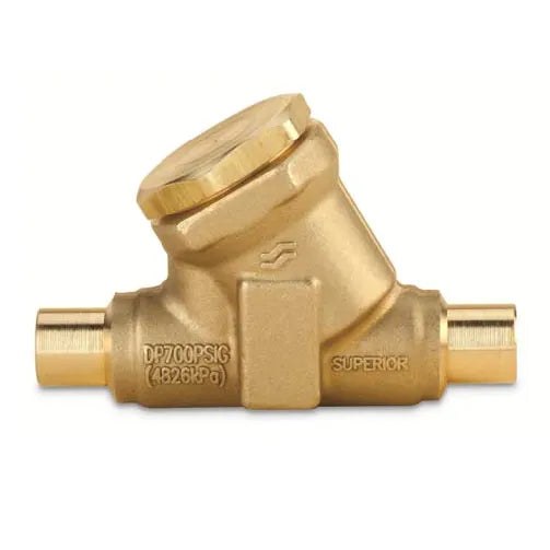 Refrigerant Check Valve - 5/8 in. ODS X 5/8 in. ODS With Tube Extensions