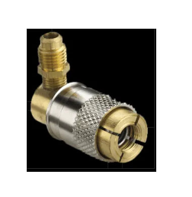 SnapMate High Flow Connector - The Collets grip on the threads and are specifically designed for the Service Industry by providing quick and easy connections to all 7/16-20