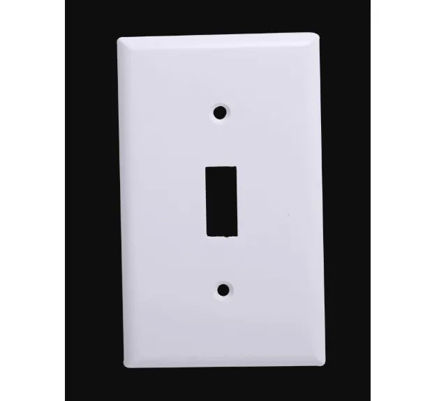 Plastic Wall Plate - Single Toggle Switch Cover