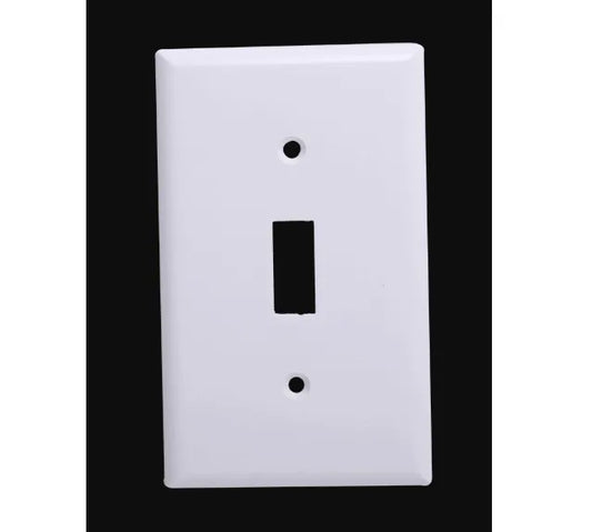 Plastic Wall Plate - Single Toggle Switch Cover