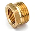 Brass Hose Fitting - 3/4 in. Male Hose X 1/2 in. Female Pipe