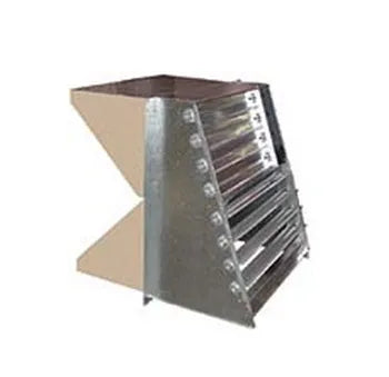 24K57 Standard Economizer With Barometric Relief Dampers and Exhaust Hood - 90 Lbs