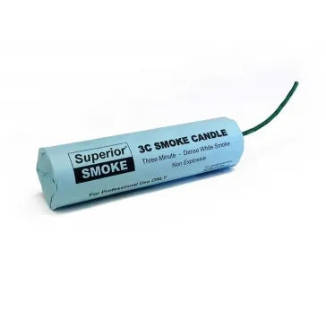 3 Minute Second Smoke Candle - Generates 40,000 cubic feet of smoke in 2 to 3 minutes