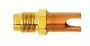 Braze-On Self-Piercing Copper Saddle Valve - 1/4 in. OD Tube