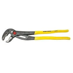 10 Feet Feet (254 mm) Quick-Adjust Klaw Pump Pliers - Unique jaw design provides multiple points of contact for maximum torque