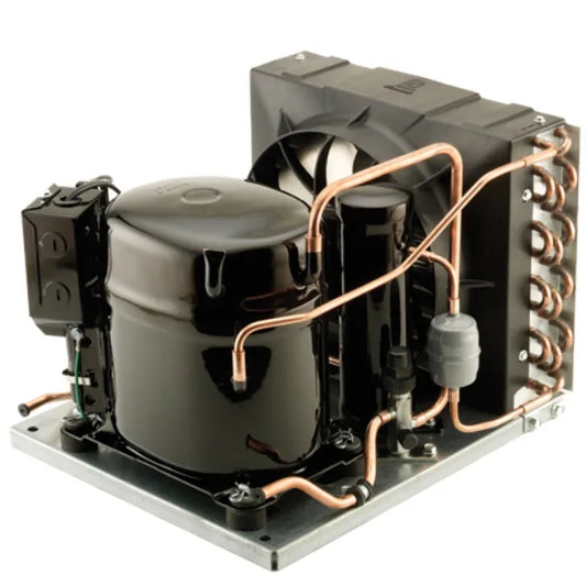 1/2 HP 115-1 High Temp R134a Celseon condensing unit with power cord service valves - filter drier