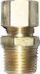 Compression Half Union - 3/8 in. Compression X 1/4 in. MPT