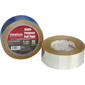 General Purpose Non-Printed Foil Tape - 3 in. x 60 Yard Roll