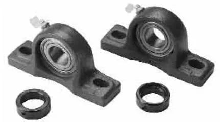 Pillow Block Ball Bearing - 1 in. Shaft Diameter