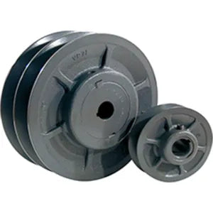 2VP60X11/8 - 6.00 in. Diameter X 1-1/8 in. Bore Vari-Spd 2-Groove Cast Iron Sheave