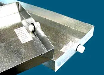 Galvanized Steel Drain Pan - 2 in. Deep W/Hemmed Edges