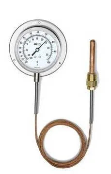 Union Connected Dial Thermometer - 3 1/2 in. Dial